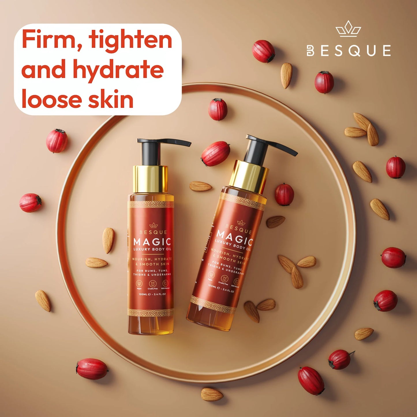 Huile Corporelle Précieuse – Nourrit, Raffermit & Sublime la Peau | 100ml